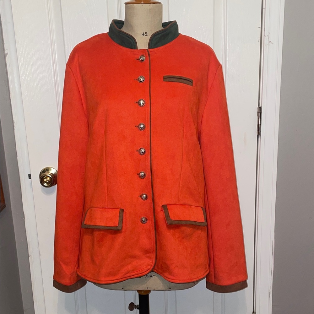 HissyBoutique alpen jacket in pumpkin